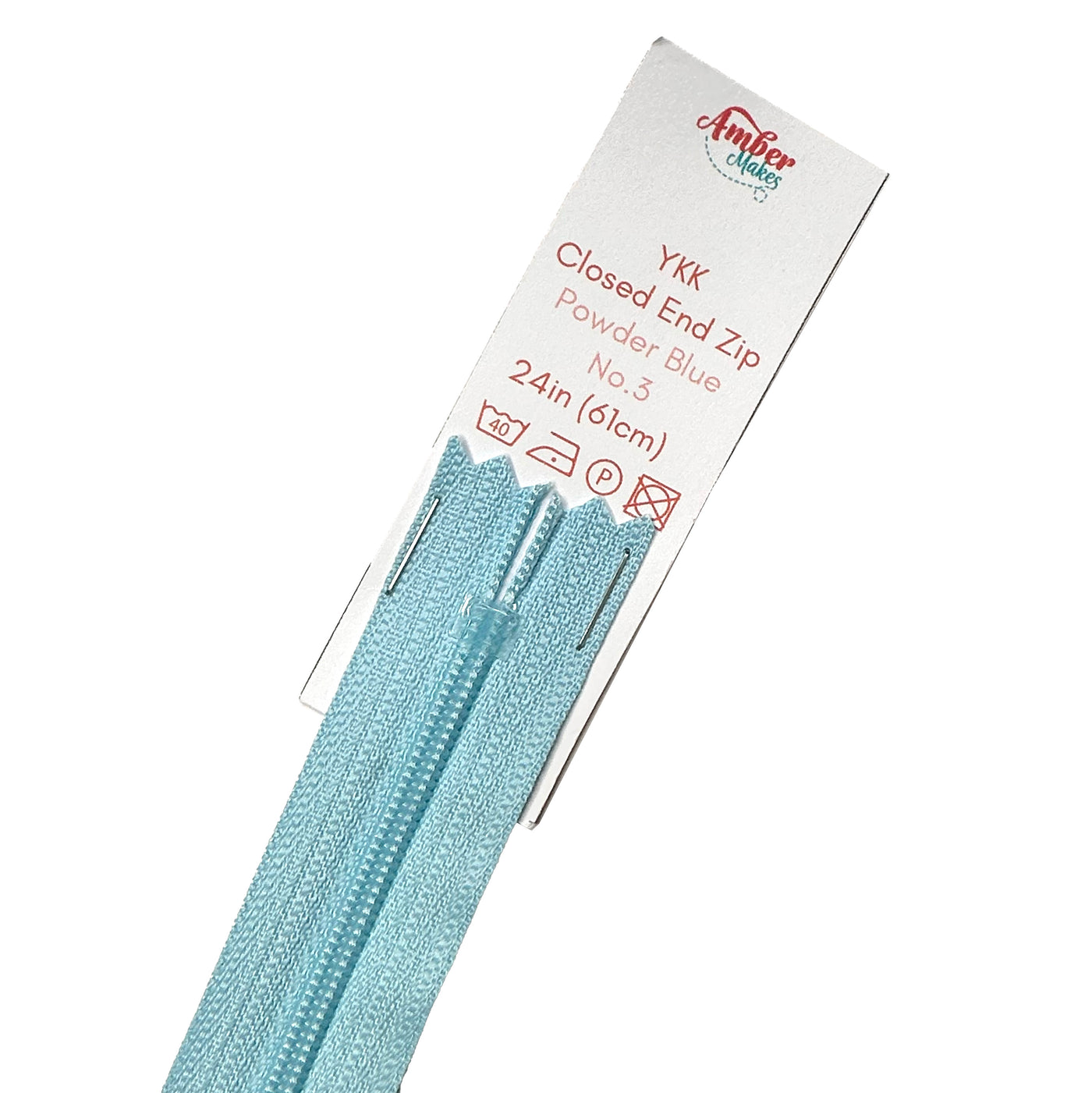 Closed End No.3 24in (61cm) Zip, Powder Blue