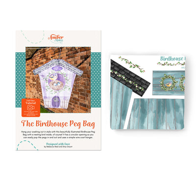 The Birdhouse Peg Bag - Bluebell House Sewing Kit