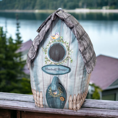 The Birdhouse Doorstop - Bluebell House Sewing Kit
