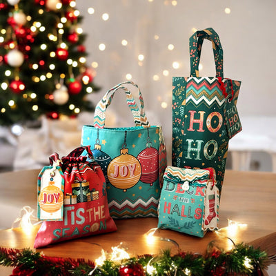 The Gift Bag Collection- Christmas Retro Sewing Kit