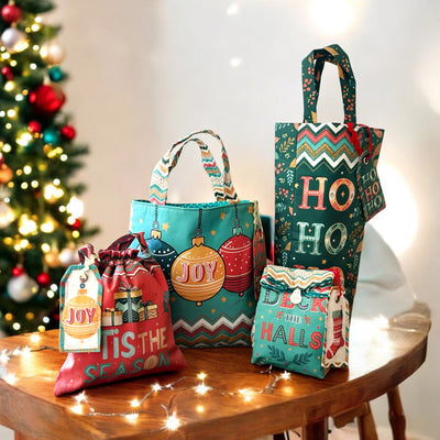 The Gift Bag Collection- Christmas Retro Sewing Kit