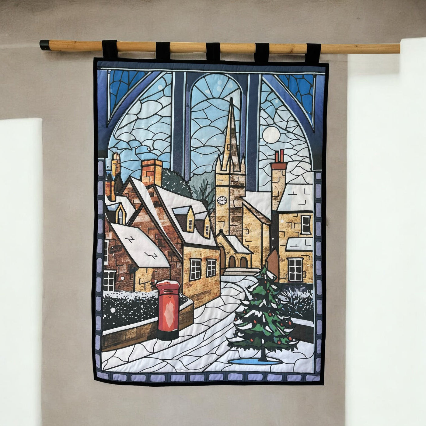 Stained Glass Window - Christmas Village Sewing Kit