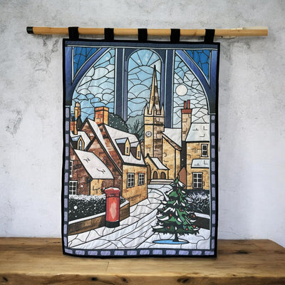 Stained Glass Window - Christmas Village Sewing Kit