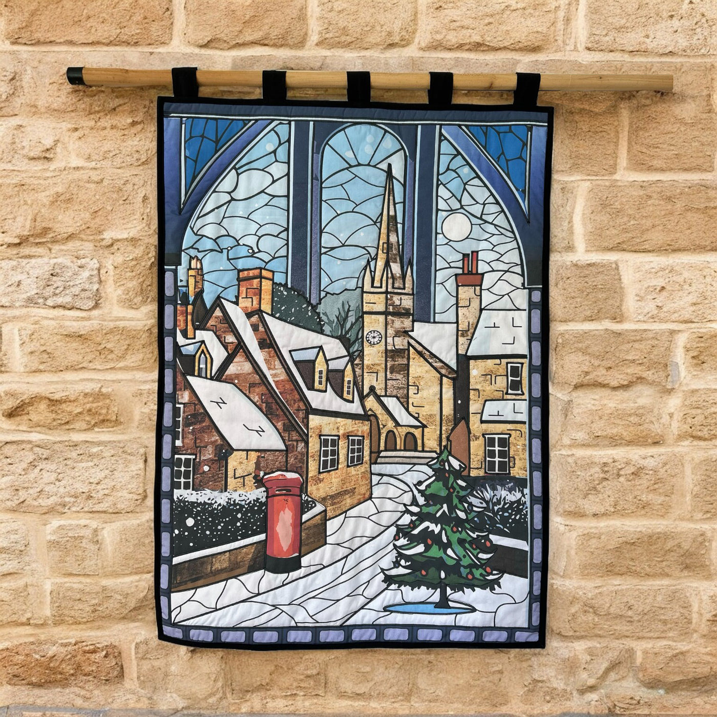 Stained Glass Window - Christmas Village Sewing Kit