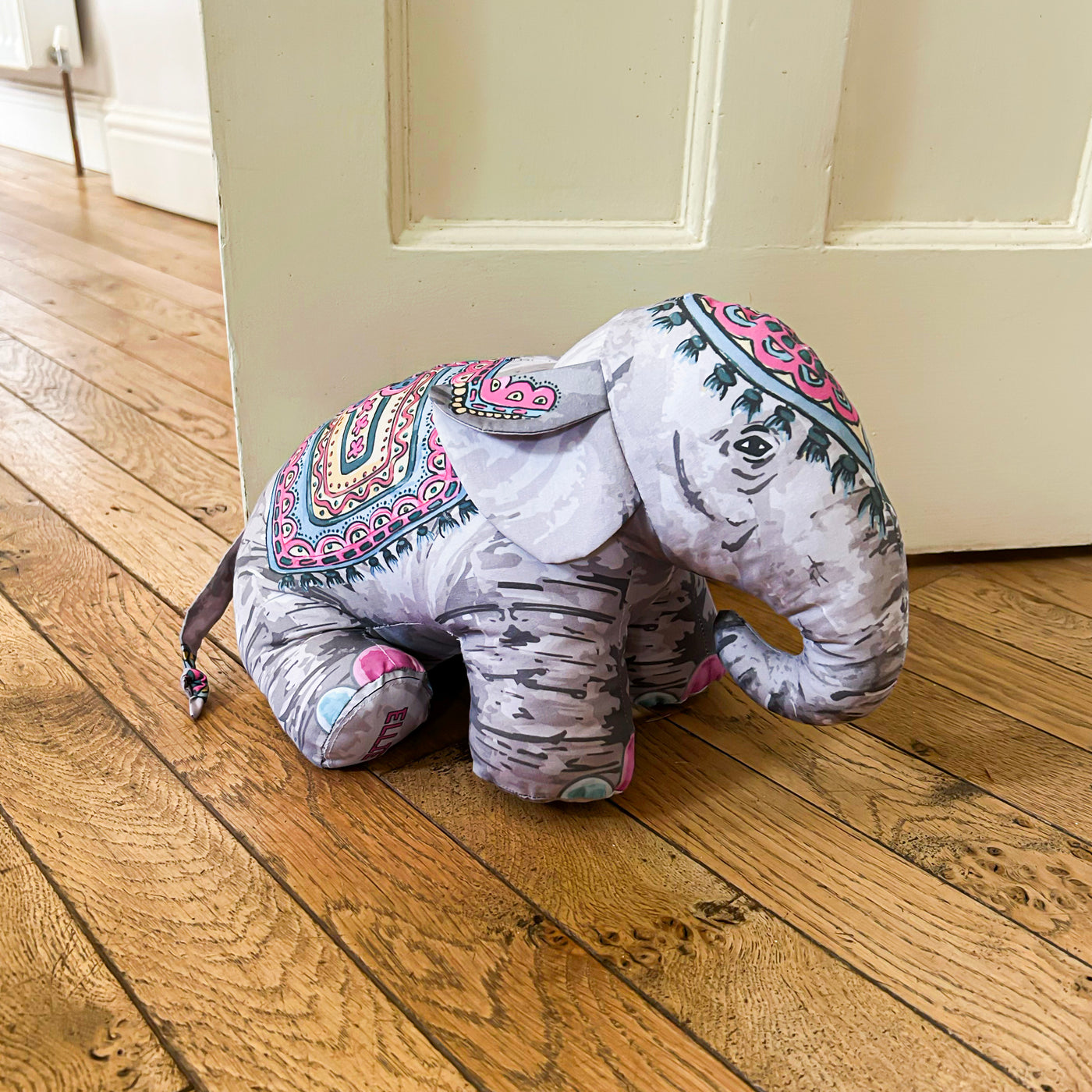 The Elephant Doorstop Sewing Kit