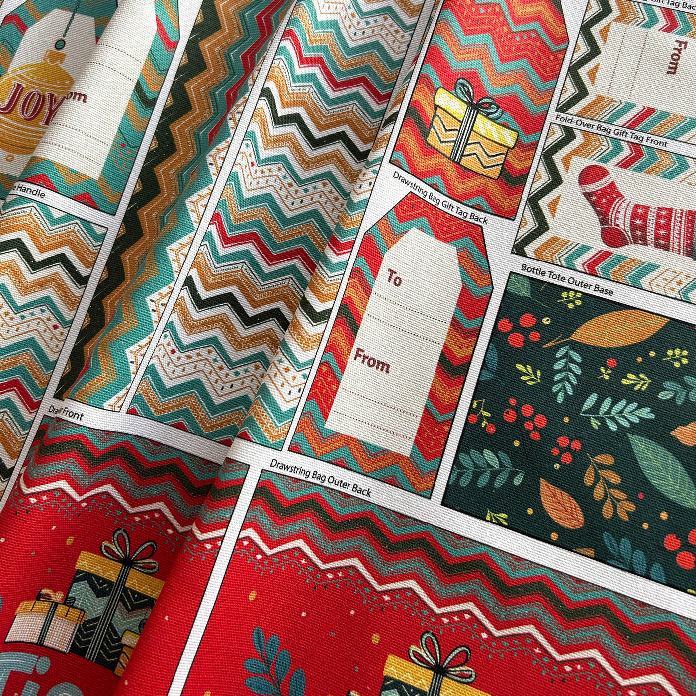 The Gift Bag Collection- Christmas Retro Sewing Kit