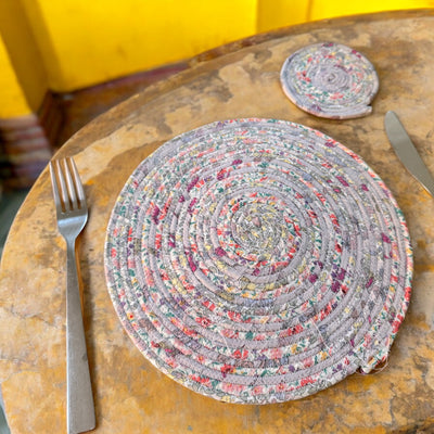 Scrappy Spiral Mats Pattern - PDF Download Instructions Booklet