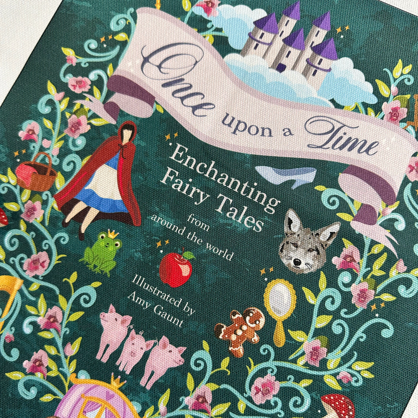 Book Cushion- Enchanting Fairy Tales Sewing Kit