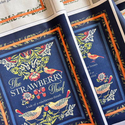 Book Cushion- The Strawberry Thief Sewing Kit