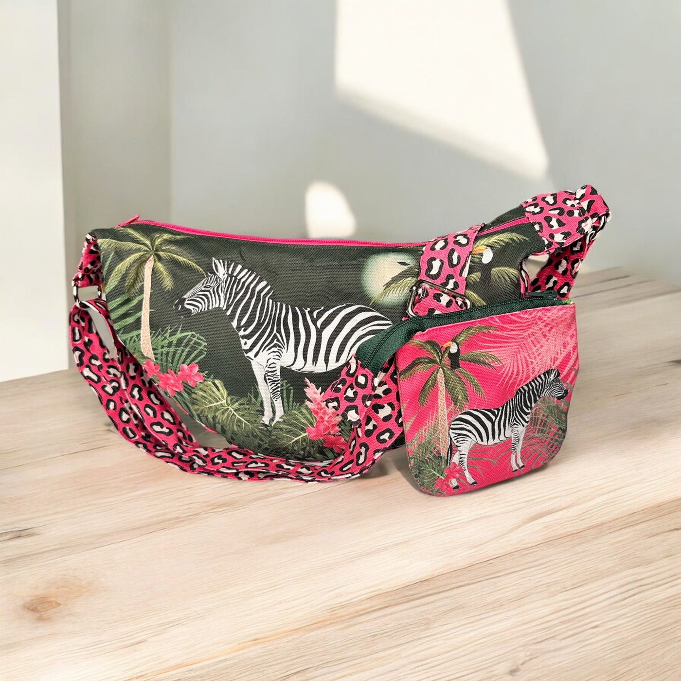 The Sling Bag Set - Jungle Animals Sewing Kit