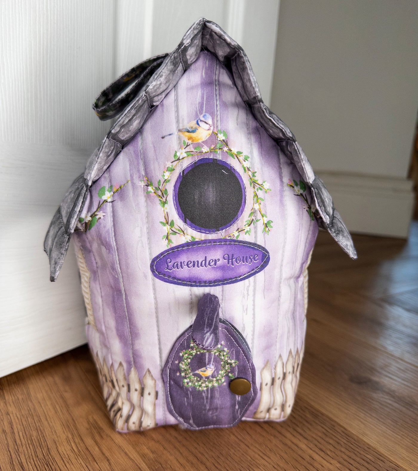 The Birdhouse Doorstop - Lavender House Sewing Kit