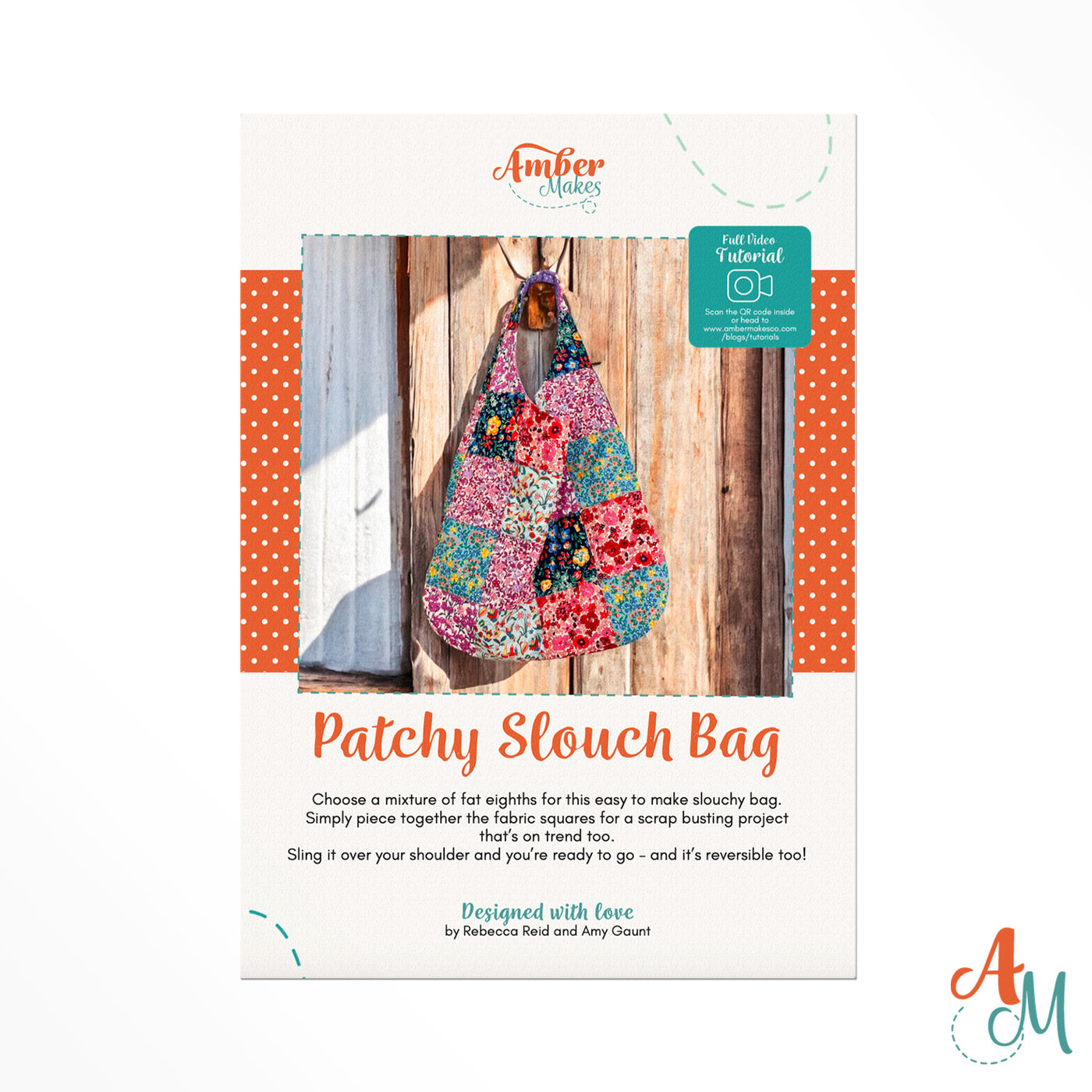 Patchy Slouch Bag - PDF Download Instructions Booklet