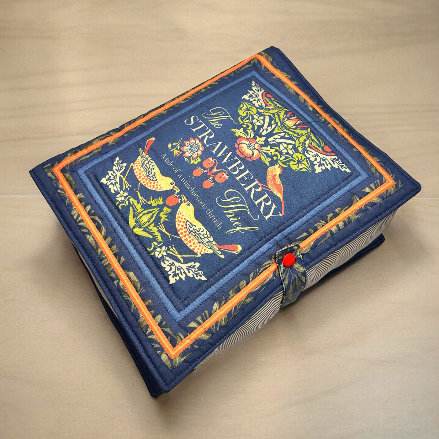 Book Cushion- The Strawberry Thief Sewing Kit