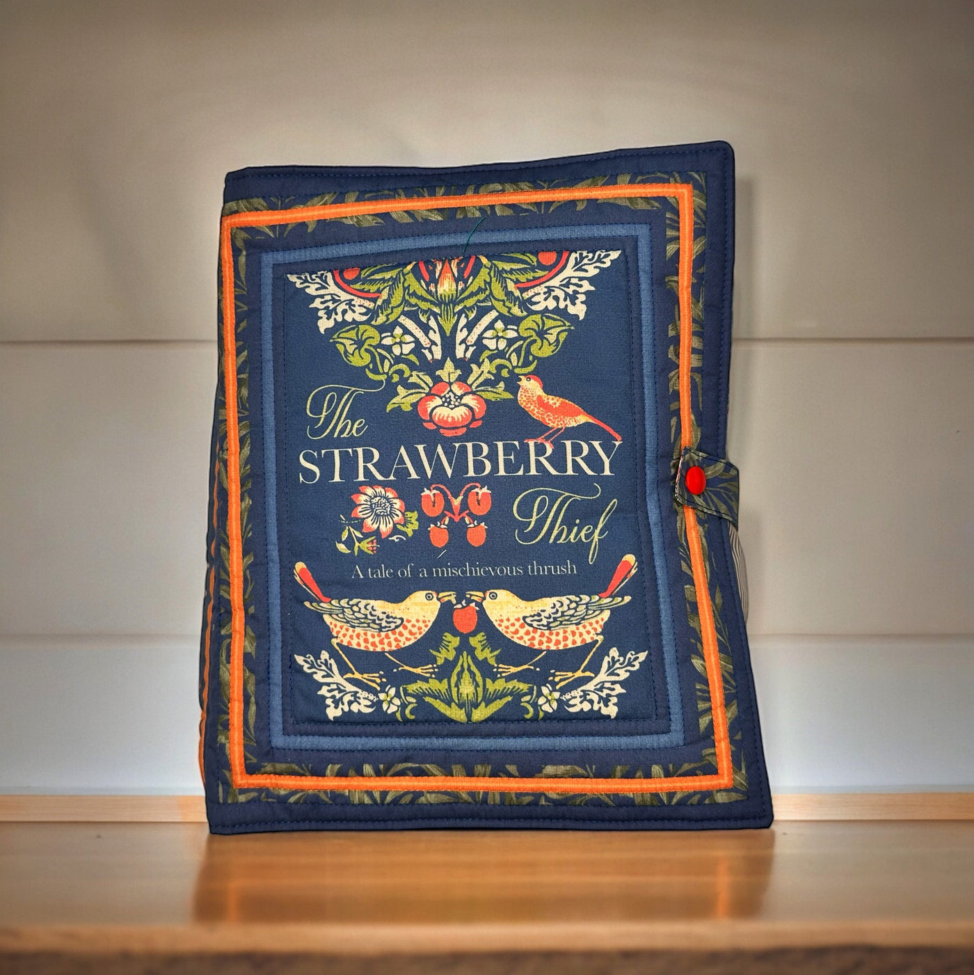 Book Cushion- The Strawberry Thief Sewing Kit