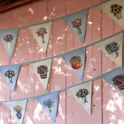 Flower Shop Bunting Sewing Kit