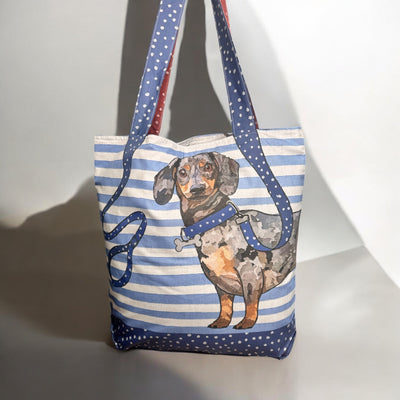 The Animal Tote - Sausage Dog Sewing Kit