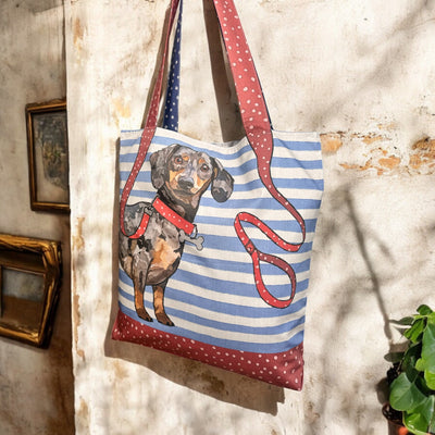 The Animal Tote - Sausage Dog Sewing Kit