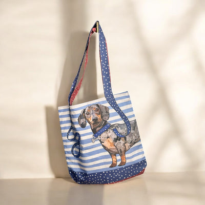 The Animal Tote - Sausage Dog Sewing Kit