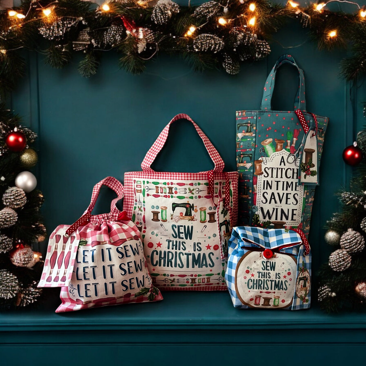 The Gift Bag Collection- Sew This is Christmas Sewing Kit