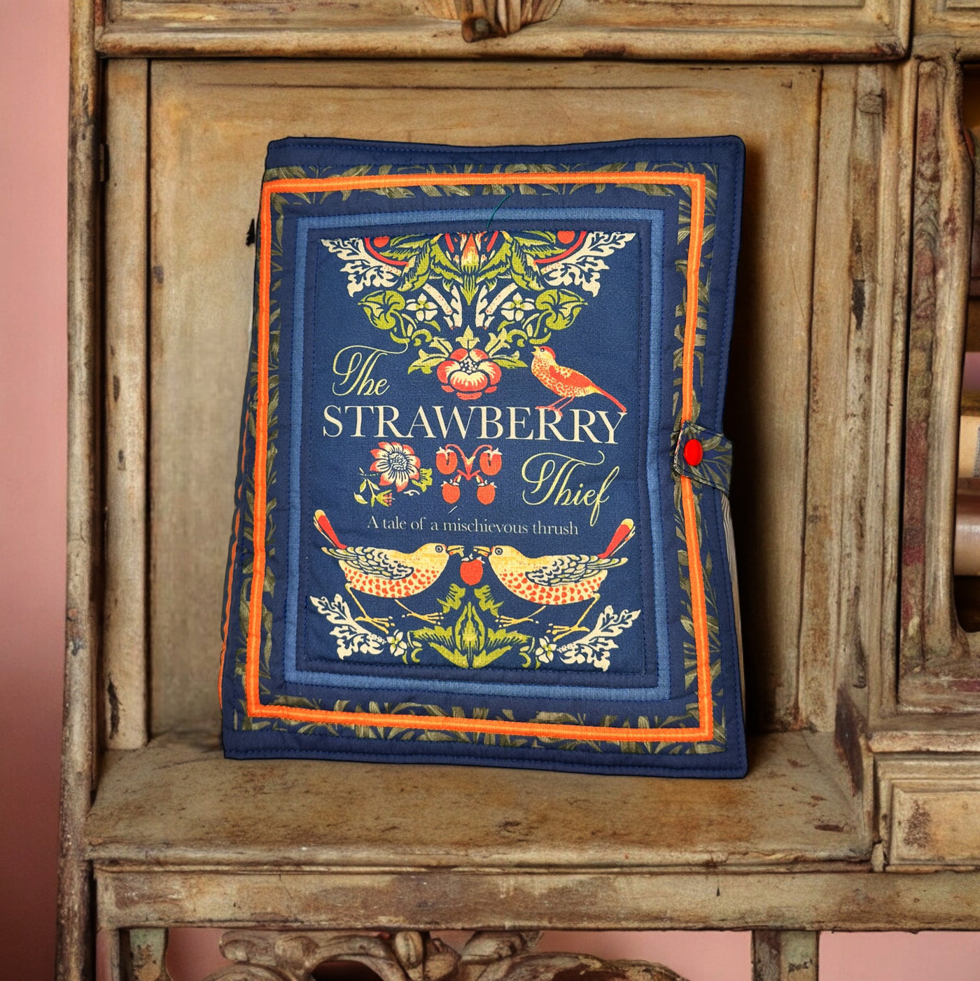 Book Cushion- The Strawberry Thief Sewing Kit